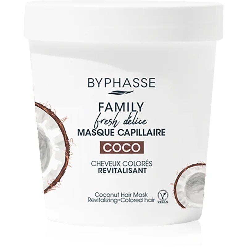 BYPHASSE Coco маска-грижа за боядисана коса 250 мл.