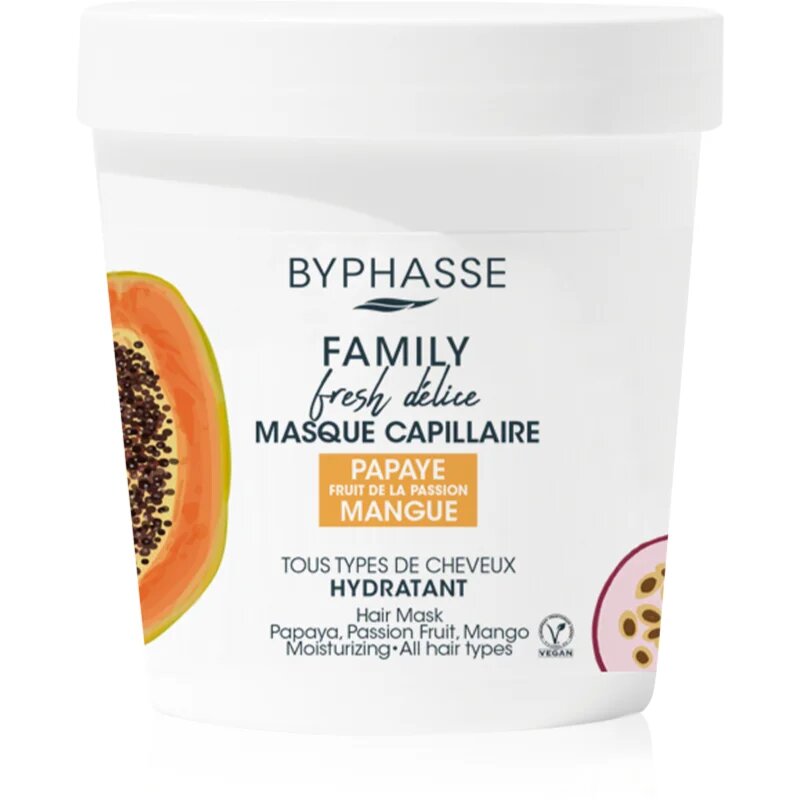 BYPHASSE Fresh Délice маска за всички видове коса 250 мл.