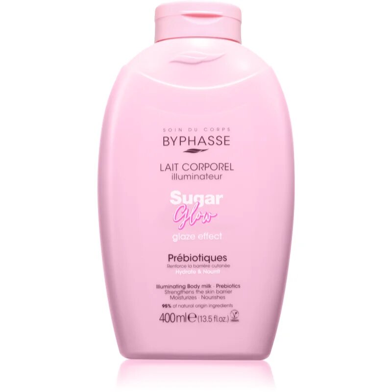 BYPHASSE Sugar Glow тоалетно мляко за тяло 400 мл.