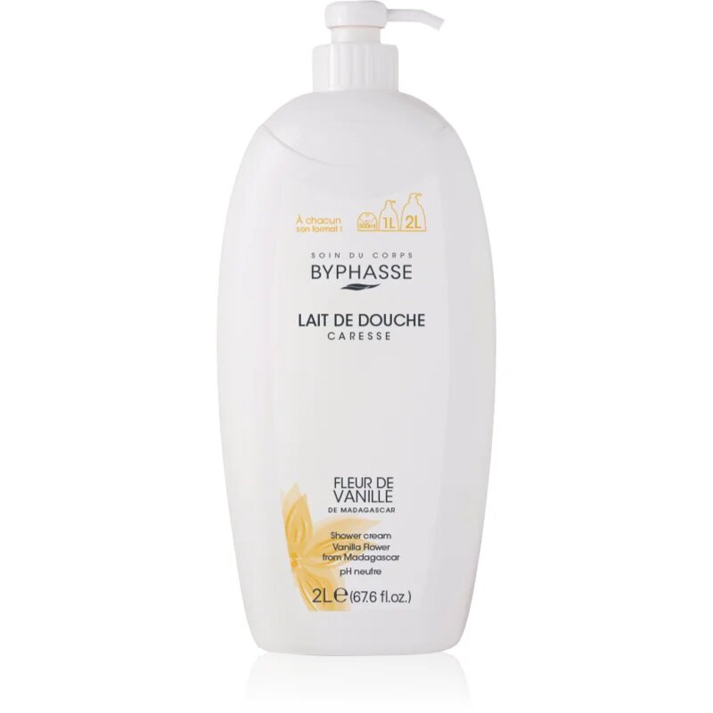 BYPHASSE Vanilla душ крем 2000 мл.