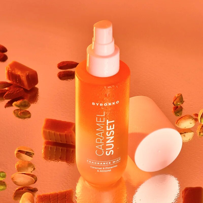 ByRokko Caramel Sunset парфюмиран спрей за тяло за жени 150 мл.