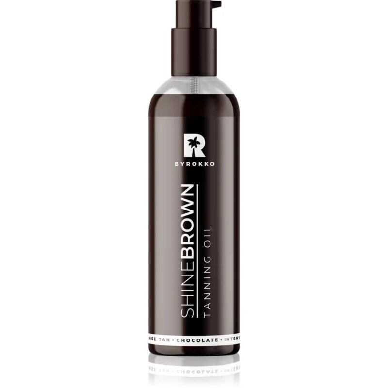 ByRokko Shine Brown Tanning Oil продукт за ускоряване и удължаване ефекта на загар 145 мл.