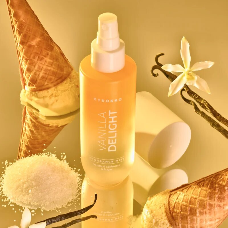 ByRokko Vanilla delight парфюмиран спрей за тяло за жени 150 мл.