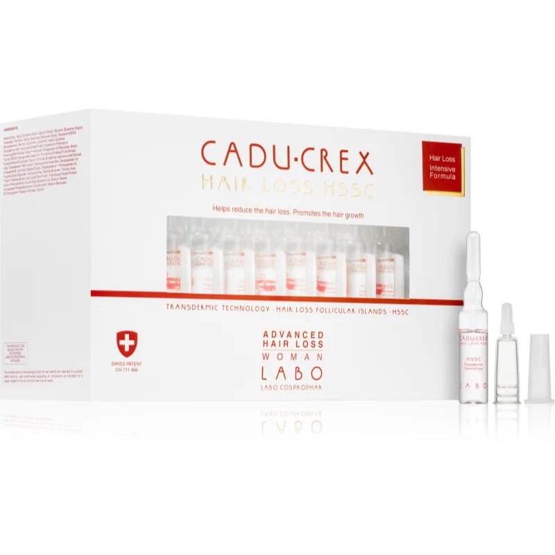 CADU-CREX Hair Loss HSSC Advanced Hair Loss грижа за косата за жени против напреднал косопад 40x3.5 мл.