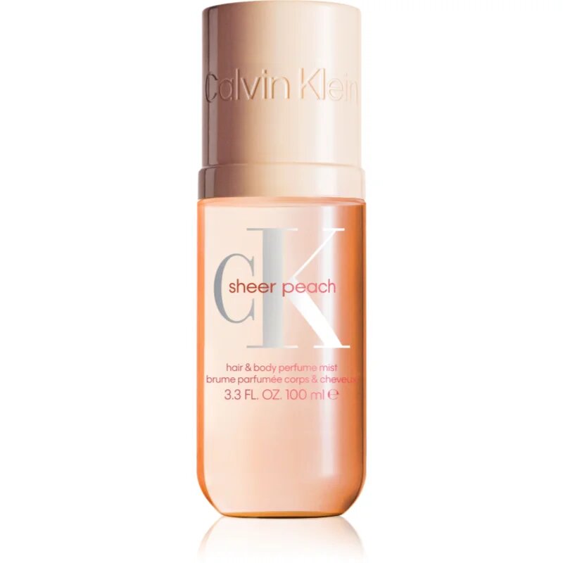 Calvin Klein CK Sheer Peach Парфюмирана мъгла за тяло и коса унисекс 100 мл.