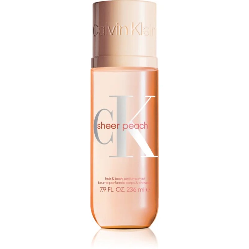 Calvin Klein CK Sheer Peach Парфюмирана мъгла за тяло и коса унисекс 236 мл.