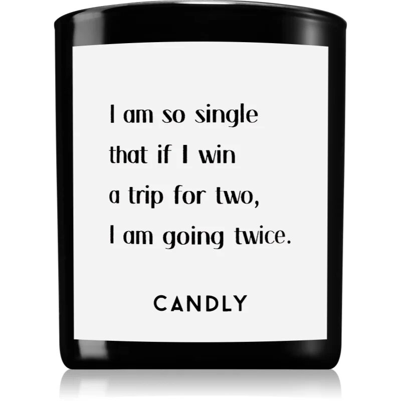 Candly & Co. I am so single ароматна свещ 250 гр.