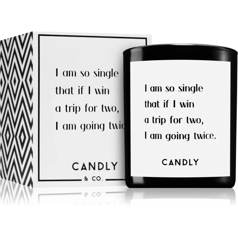 Candly & Co. I am so single ароматна свещ 250 гр.