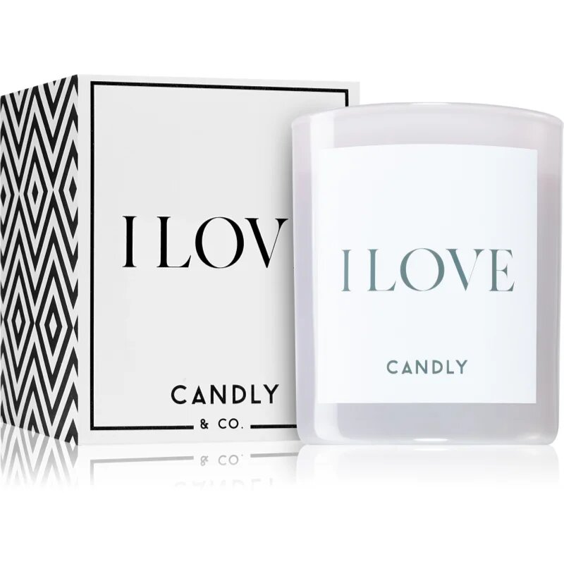 Candly & Co. I Love ароматна свещ 250 гр.