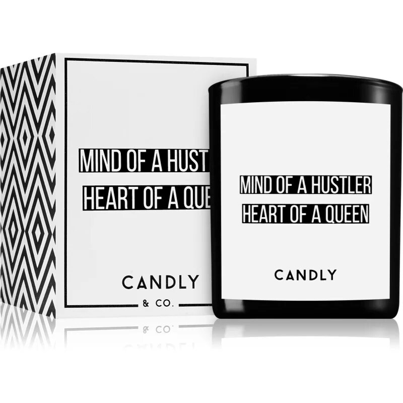 Candly & Co. Mind of a hustler Heart of a queen ароматна свещ 250 гр.