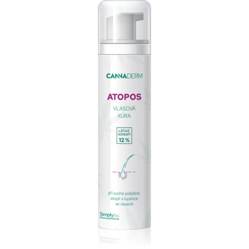 Cannaderm Atopos Sensitive scalp treament Интензивна грижа за раздразнен скалп 100 мл.