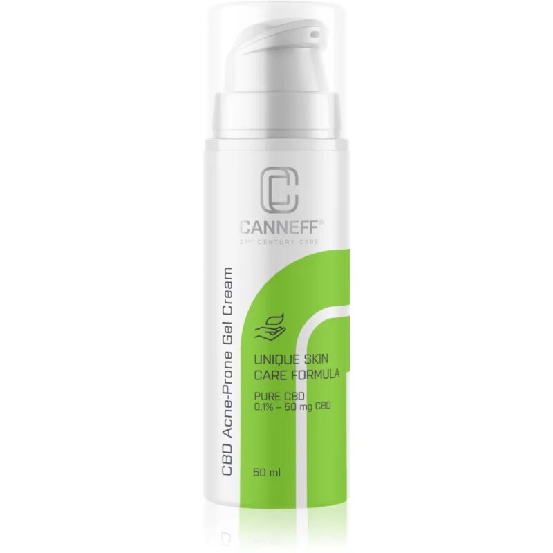 Canneff Balance CBD Acne-Prone Gel Cream гел-крем за мазна кожа склонна към акне 50 мл.