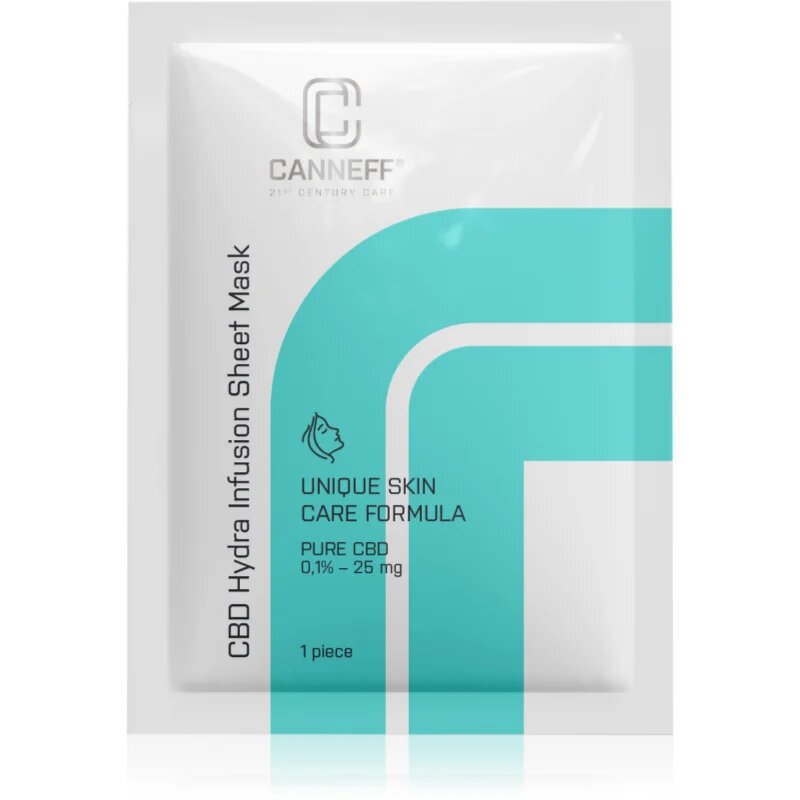 Canneff Balance CBD Hydra Infusion Sheet Mask хидратираща платнена маска 1 бр.