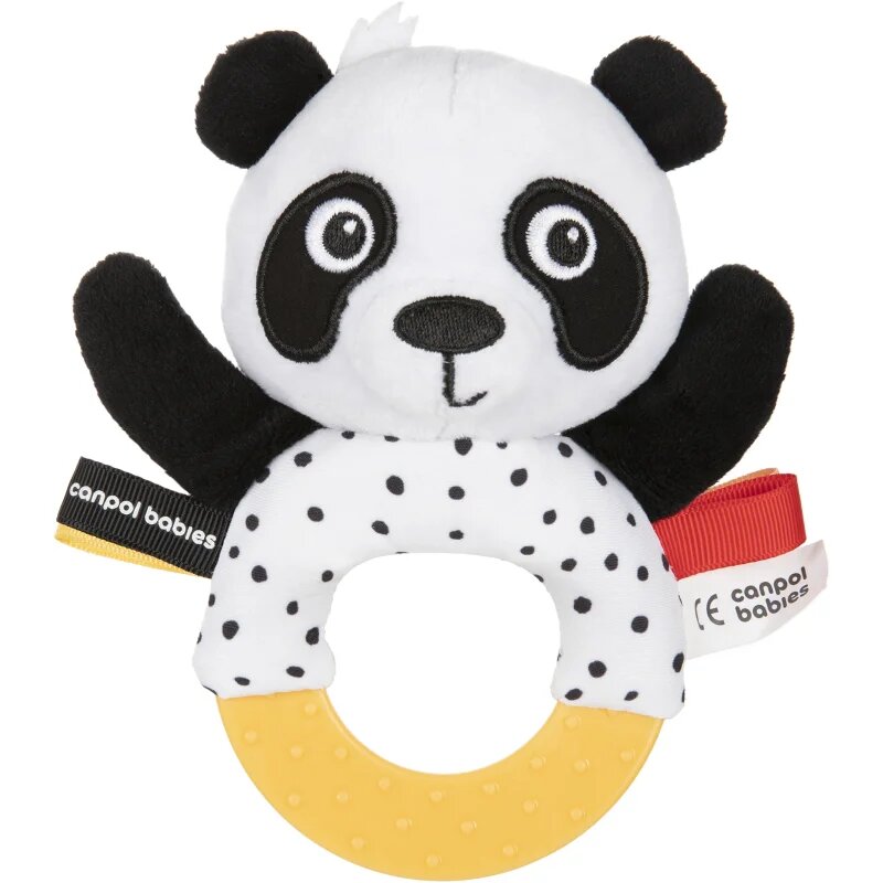 Canpol Babies BabiesBoo Teether and Rattle гризалка с дрънкалка 1 бр.