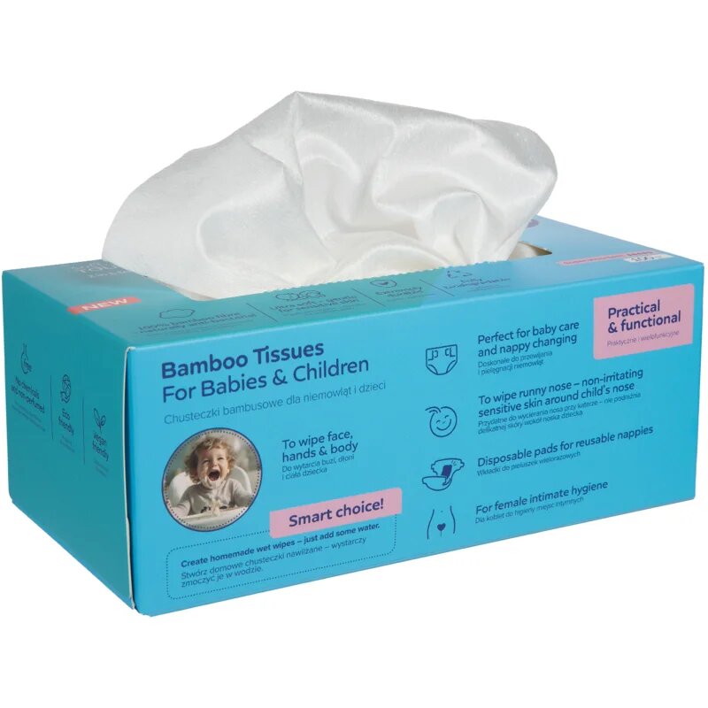 Canpol Babies Bamboo Tissues Postpartum Pads кърпички от бамбук 100 бр.