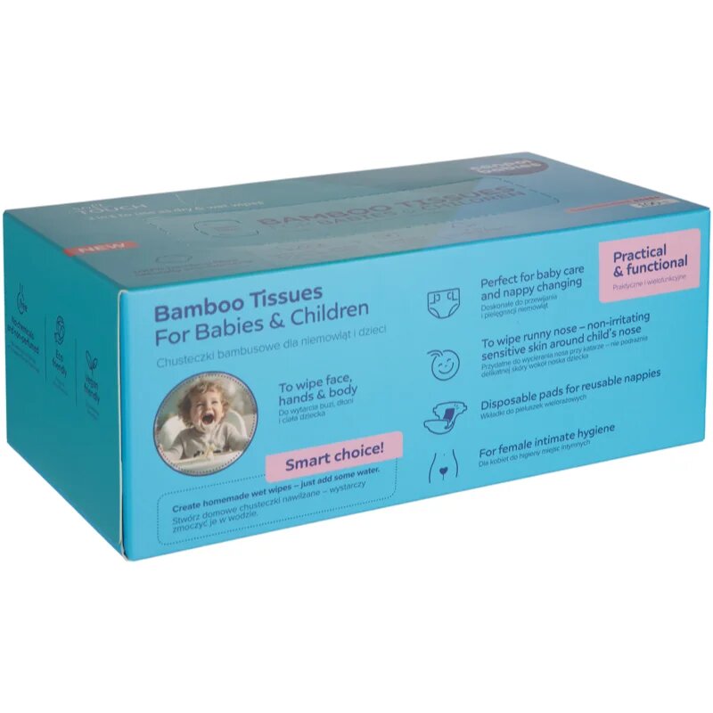 Canpol Babies Bamboo Tissues Postpartum Pads кърпички от бамбук 100 бр.