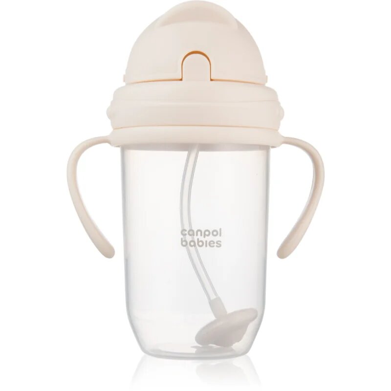 Canpol Babies Cup чаша с тежест Nude 6m+ 1 бр.