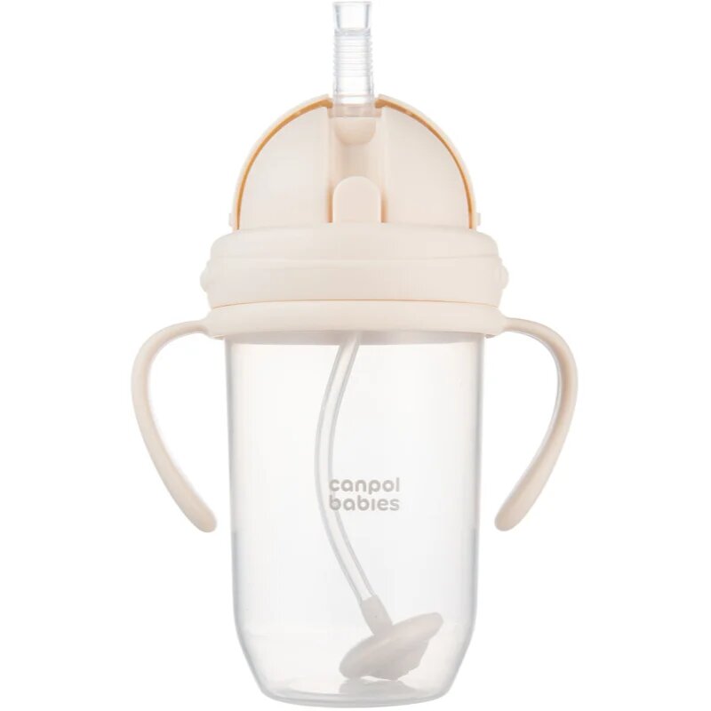 Canpol Babies Cup чаша с тежест Nude 6m+ 1 бр.