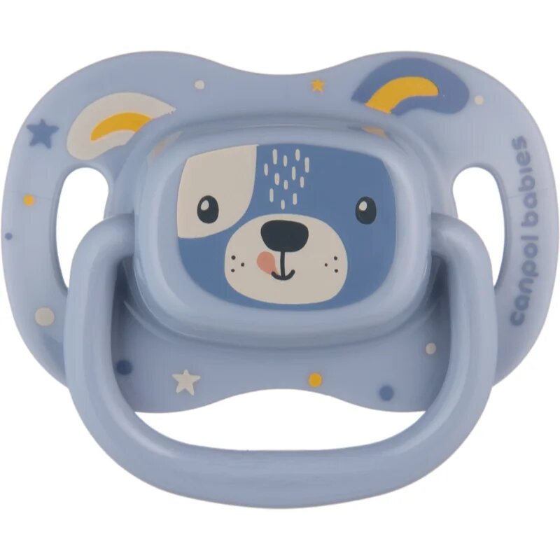 Canpol Babies Cute Animals Soother 6-18m биберон Blue 1 бр.