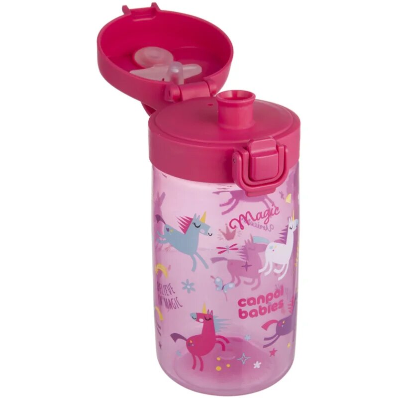 Canpol Babies Junior Bottle детско шише Pink 1 бр.