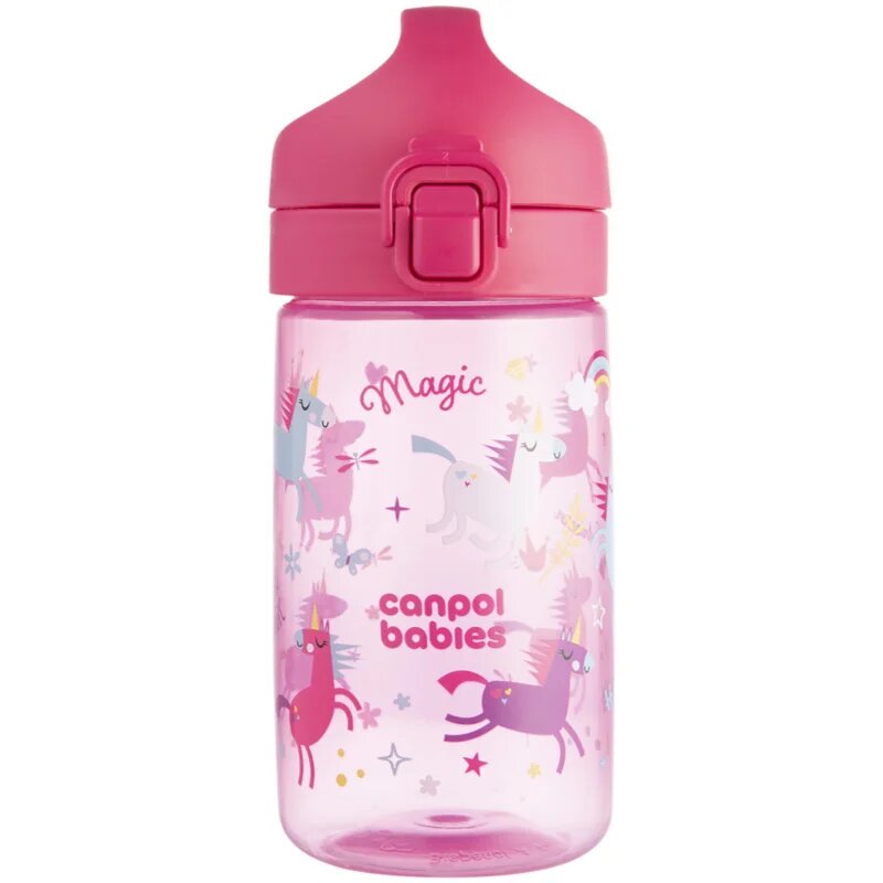 Canpol Babies Junior Bottle детско шише Pink 1 бр.