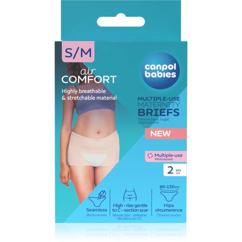 Canpol Babies Maternity Briefs следродилни бикини и боксерки размер S/M 2 бр.