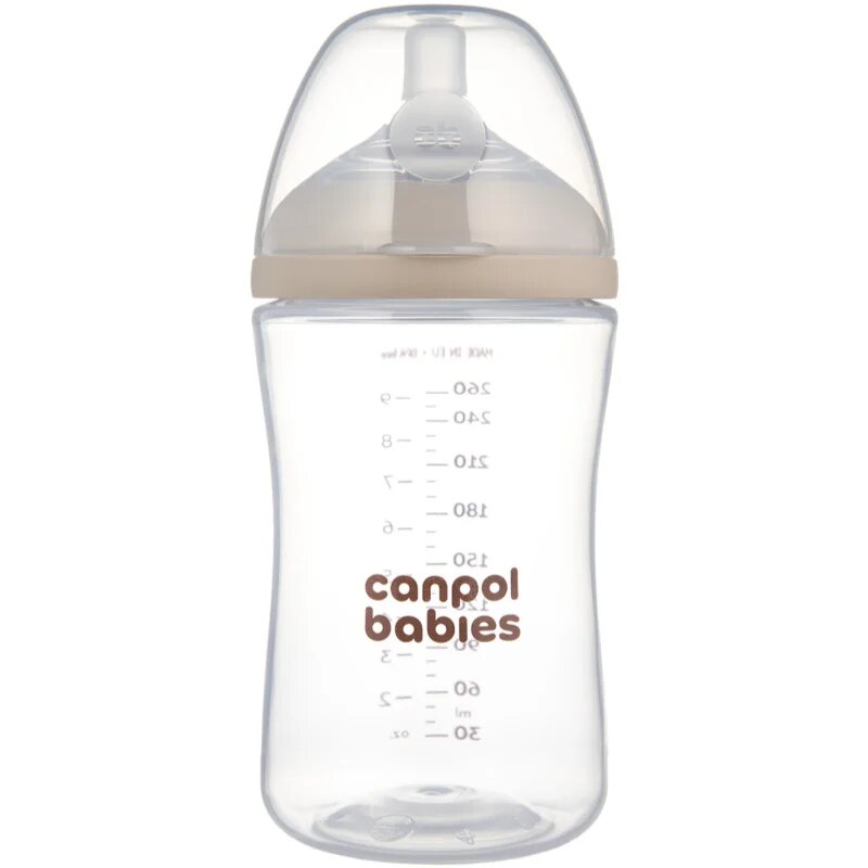 Canpol Babies Natural Shape шише против колики 3m+ 1 бр.