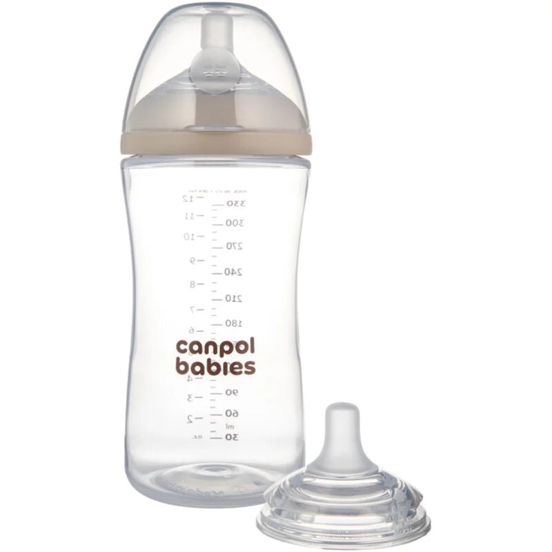 Canpol Babies Natural Shape шише против колики 3m+ 1 бр.
