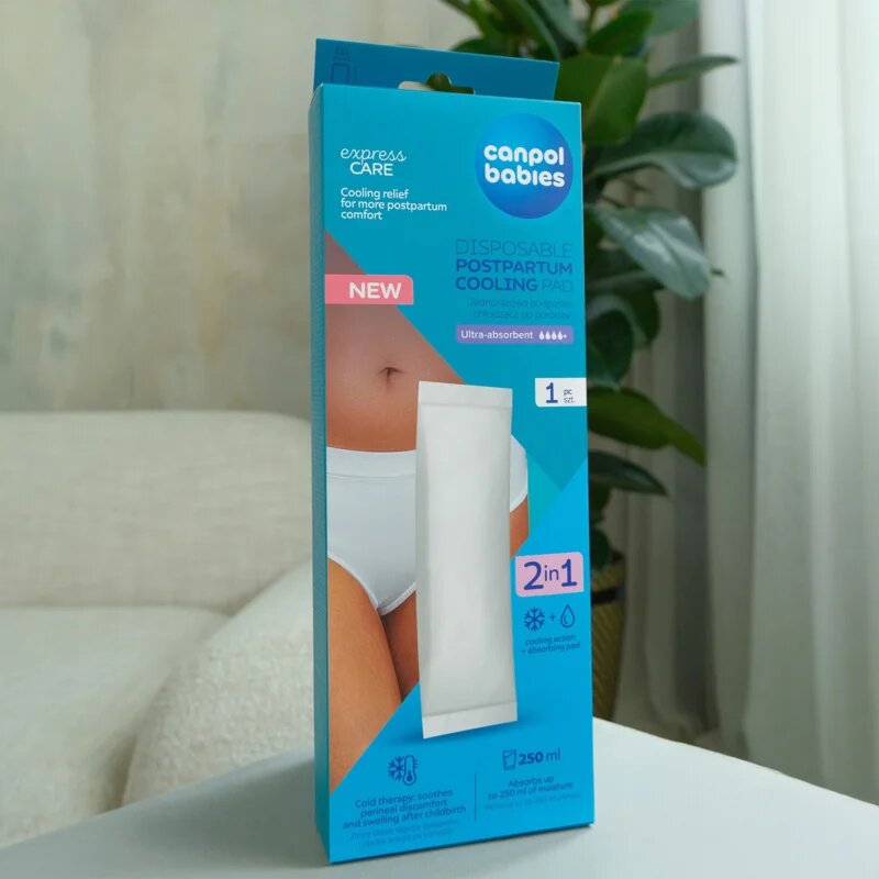 Canpol Babies Postpartum Cooling Pad охлаждаща превръзка еднократна 1 бр.