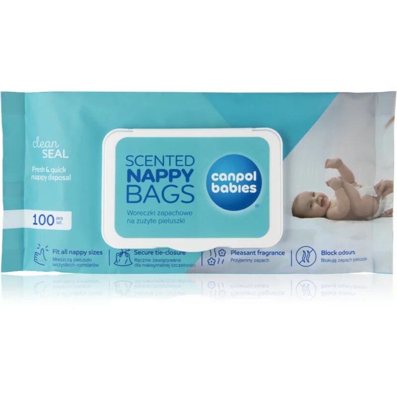 Canpol Babies Scented Nappy Bags торбички за пелени 100 бр.