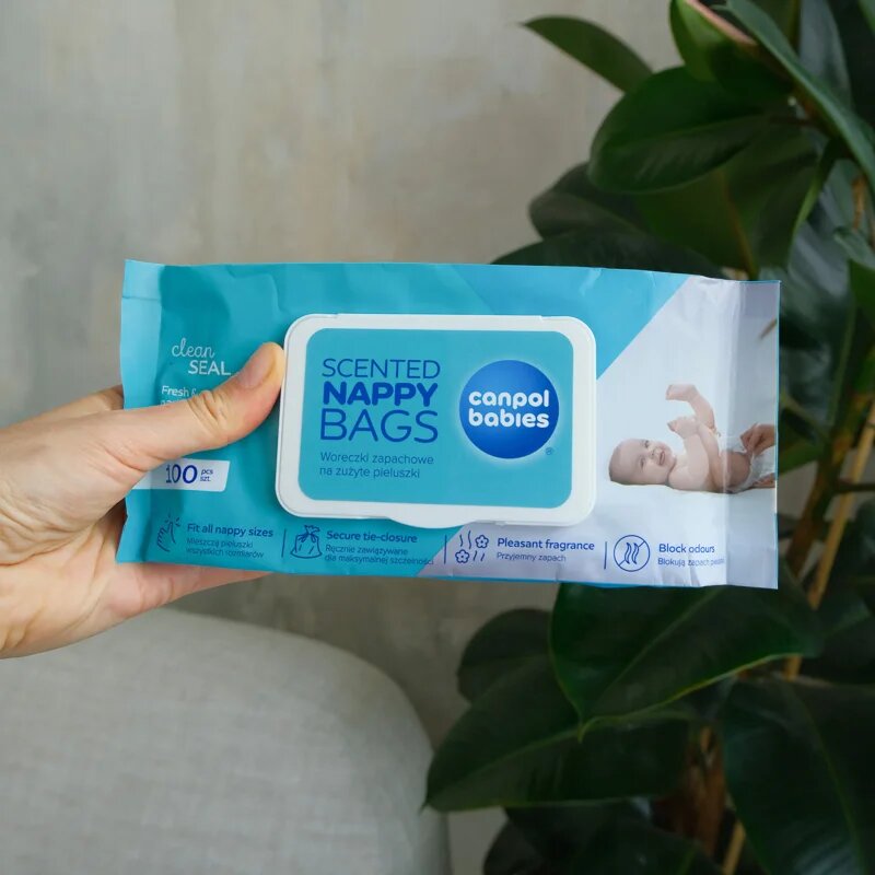 Canpol Babies Scented Nappy Bags торбички за пелени 100 бр.
