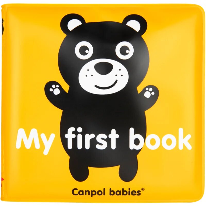 Canpol Babies Soft Playbook контрастна образователна книжка със свирка 1 бр.