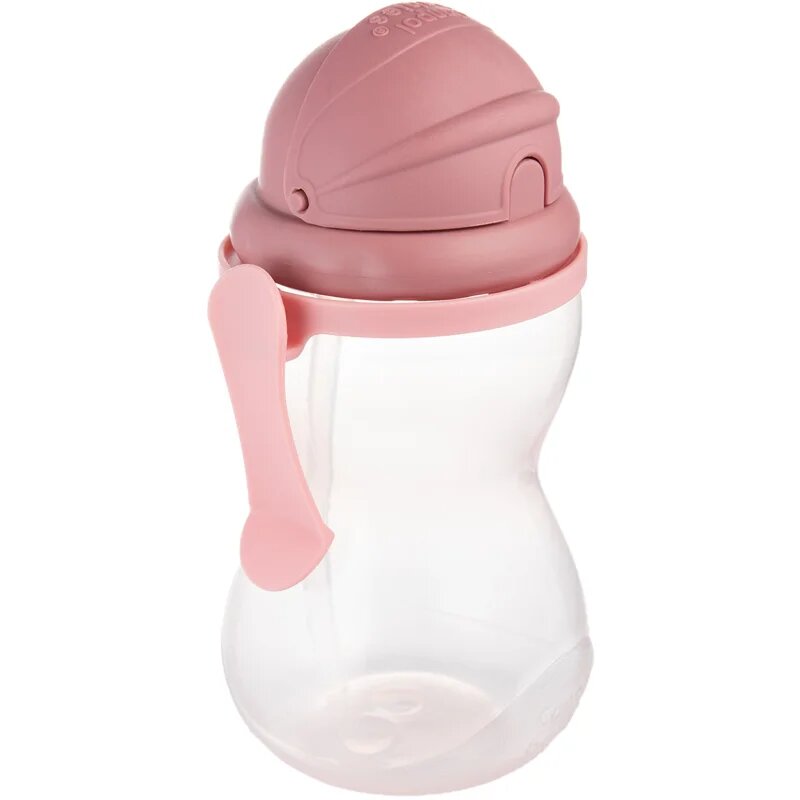 Canpol Babies Sport Cup спортна бутилка със сламка Pink 12m+ 1 бр.