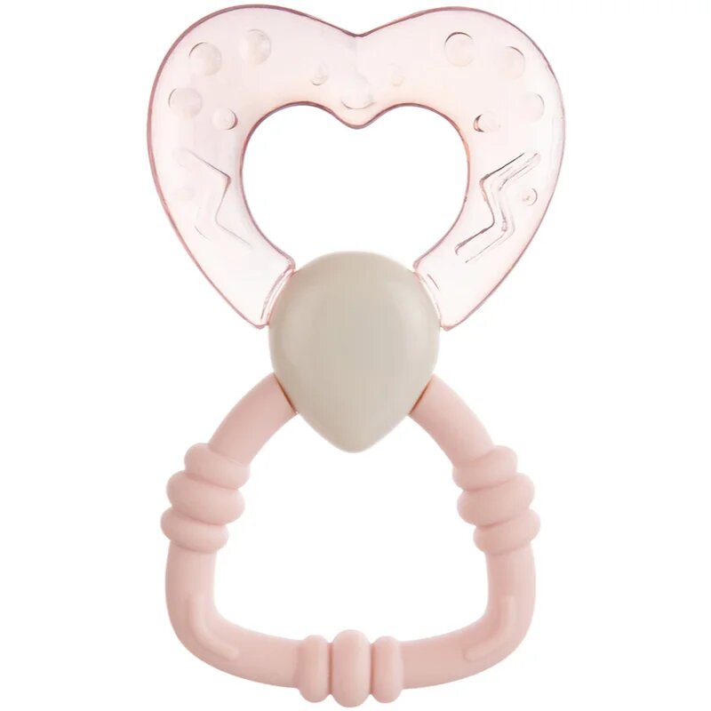 Canpol Babies Teethers Water гризалка с дрънкалка 3m+ Pink 1 бр.