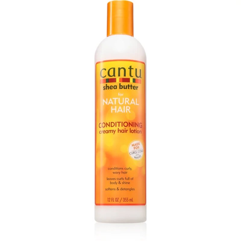 CANTU Shea Butter Creamy Lotion тоник за коса за естествен вид 355 мл.