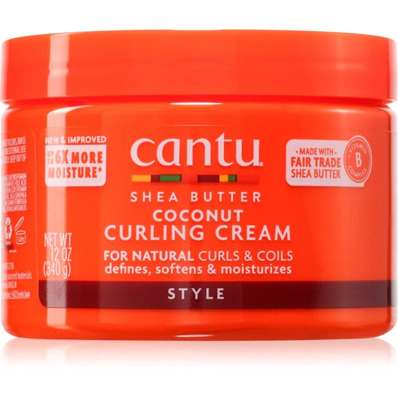 CANTU Shea Butter Curling Cream крем за коса за фиксиране и оформяне 340 мл.