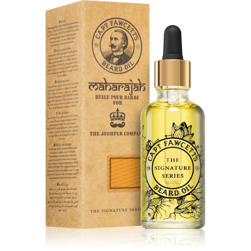Captain Fawcett Beard Oil Maharajah олио за брада за мъже 50 мл.