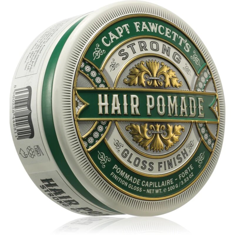 Captain Fawcett Hair Pomade Strong Gloss Finish помада за коса за мъже 100 гр.