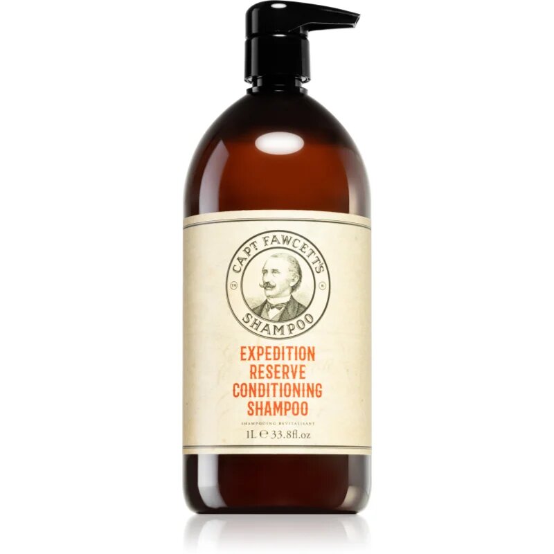 Captain Fawcett Shampoo Expedition Reserve хидратиращ и защитен шампоан за мъже 1000 мл.