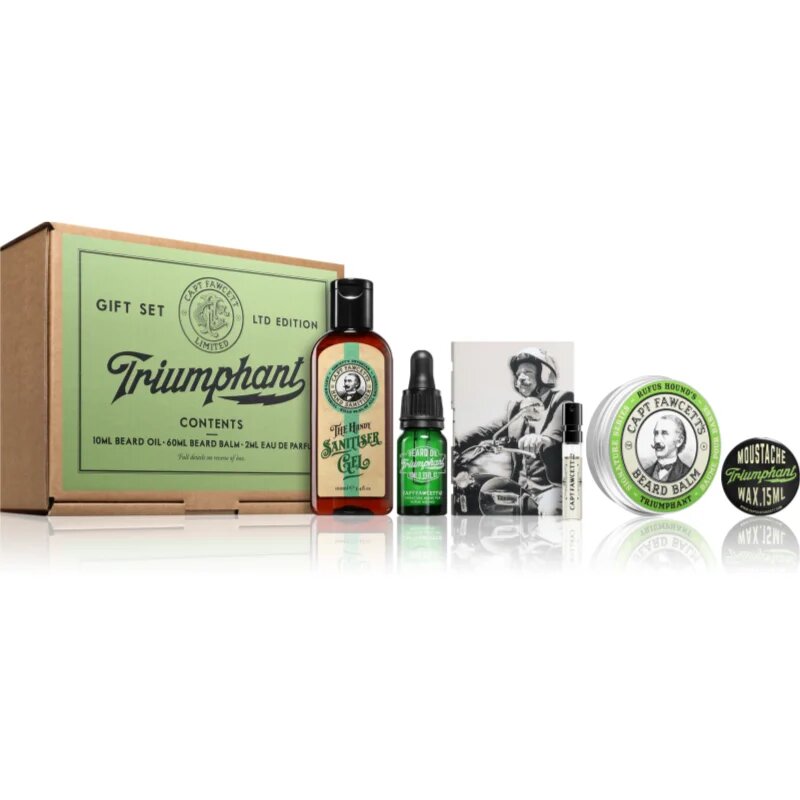 Captain Fawcett Triumphant Gift Set подаръчен комплект за мъже