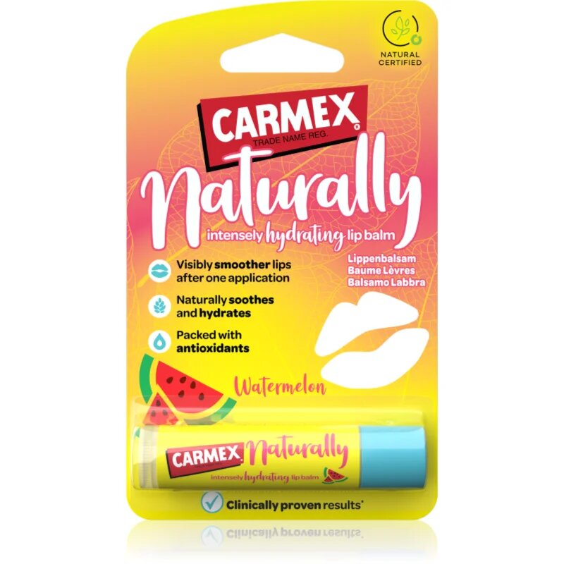 Carmex Watermelon хидратиращ балсам за устни в тубичка 4.25 гр.