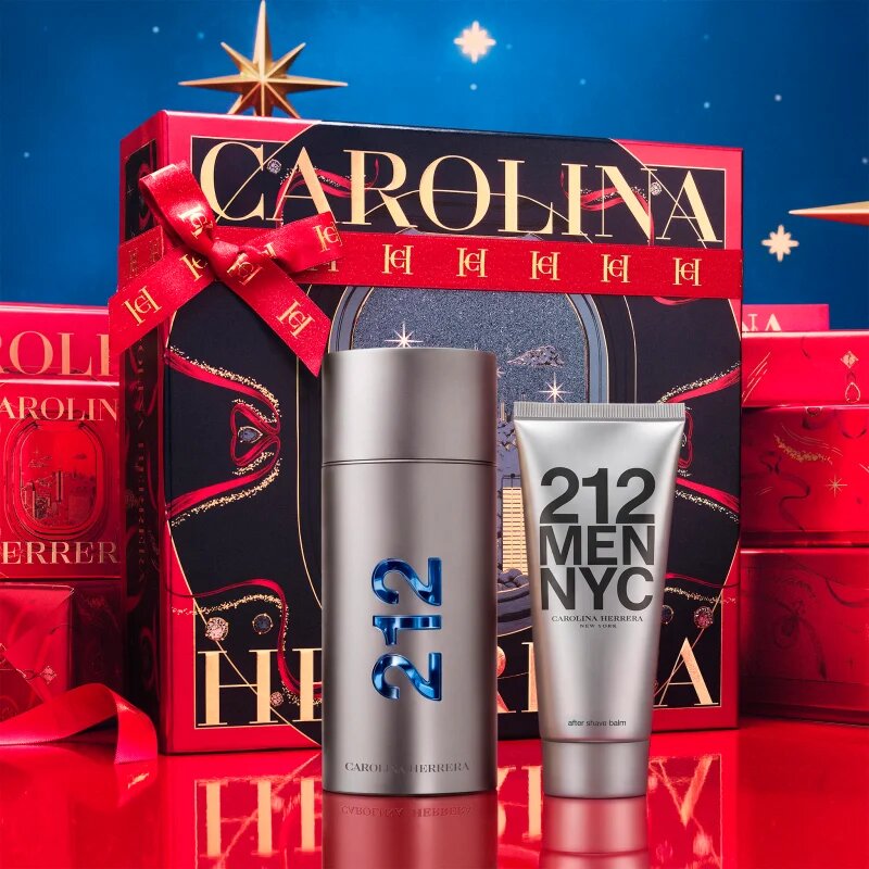 Carolina Herrera 212 NYC Men подаръчен комплект за мъже