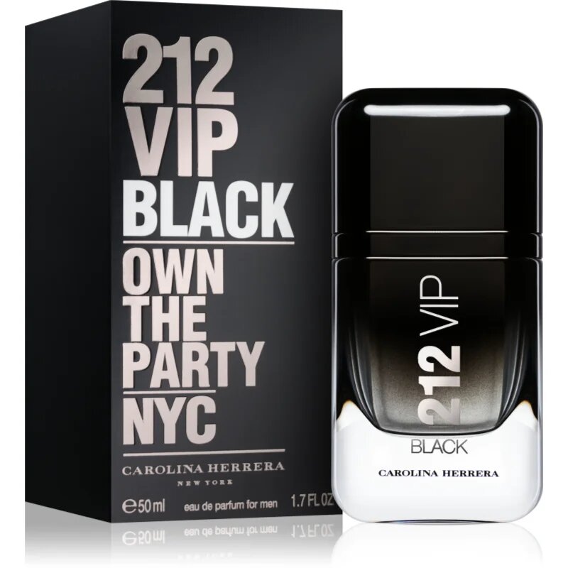 Carolina Herrera 212 VIP Black парфюмна вода за мъже 50 мл.