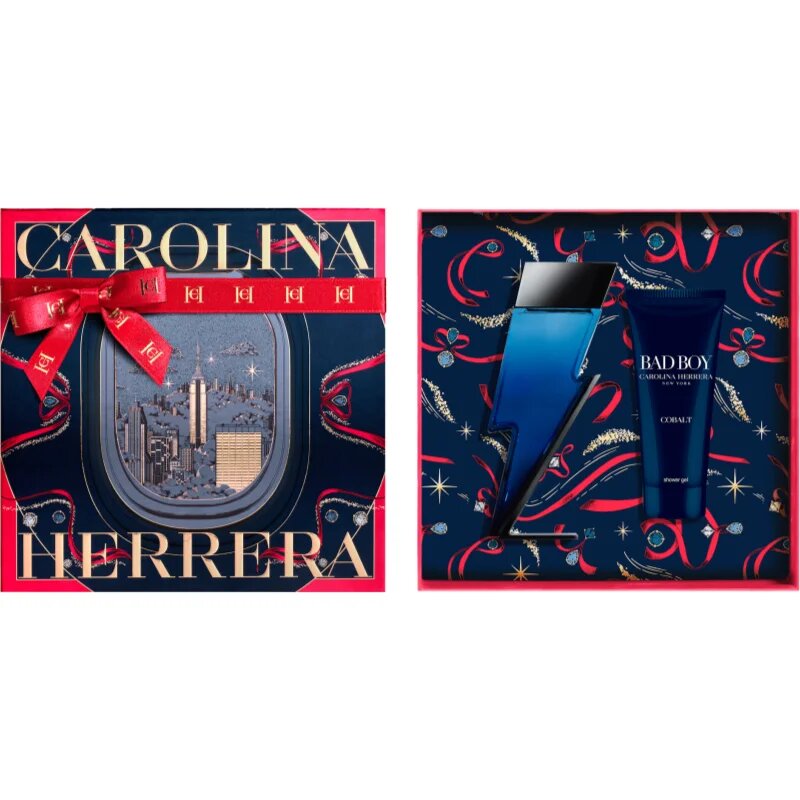 Carolina Herrera Bad Boy Cobalt подаръчен комплект за мъже