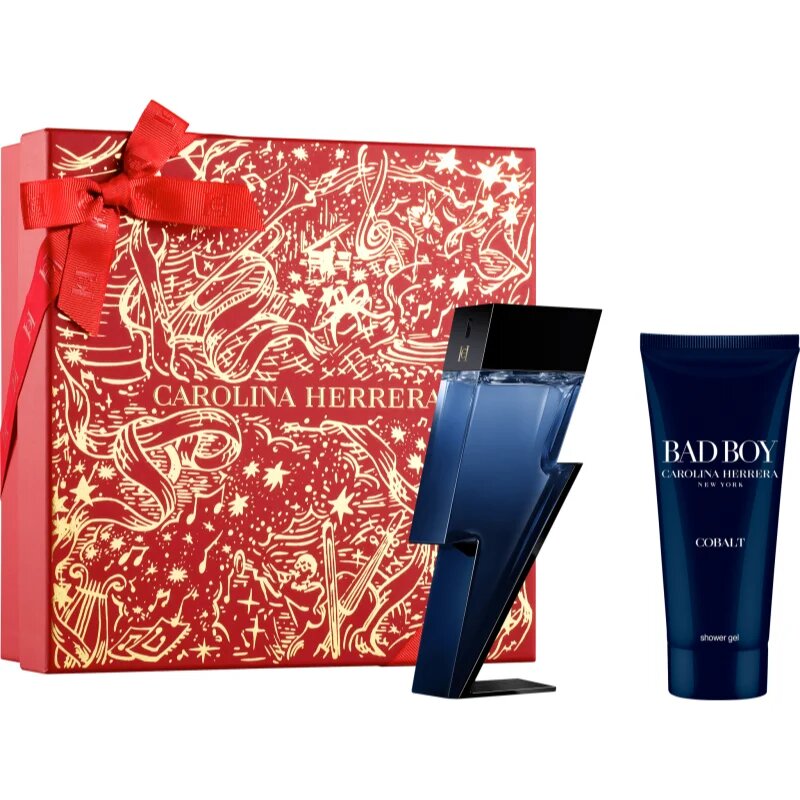 Carolina Herrera Bad Boy Cobalt подаръчен комплект за мъже