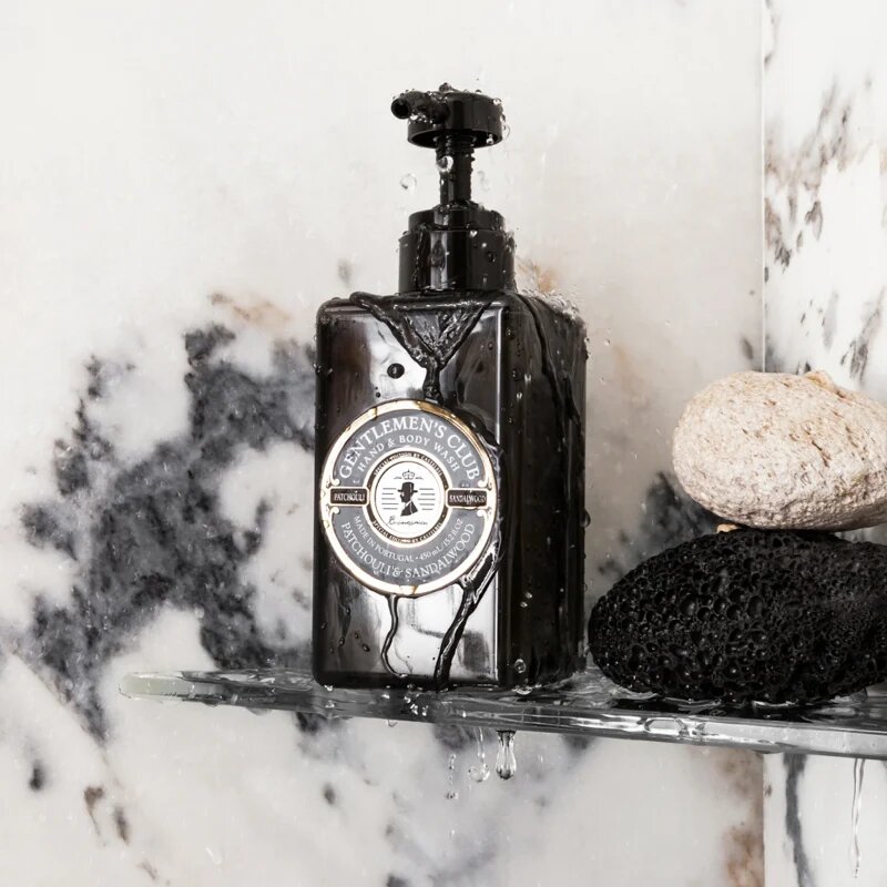 Castelbel Gentlemen's Club Patchouli & Sandalwood луксозен течен сапун за ръце и тяло 450 мл.