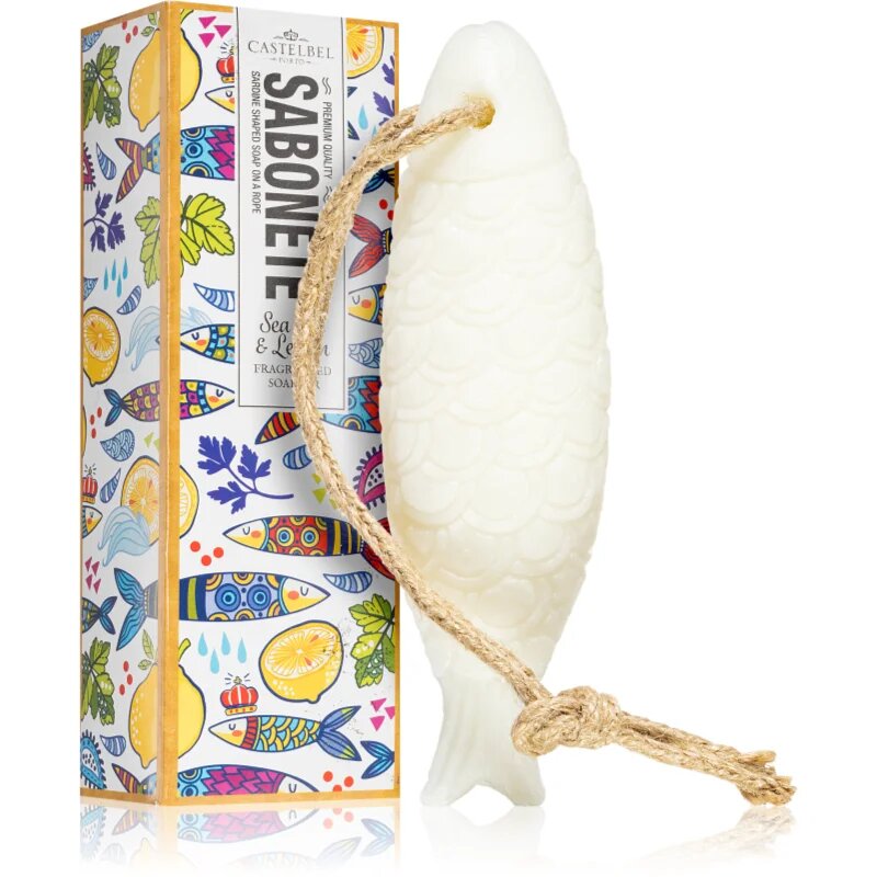 Castelbel Sardine Sea Salt & Lemon твърд сапун 80 гр.