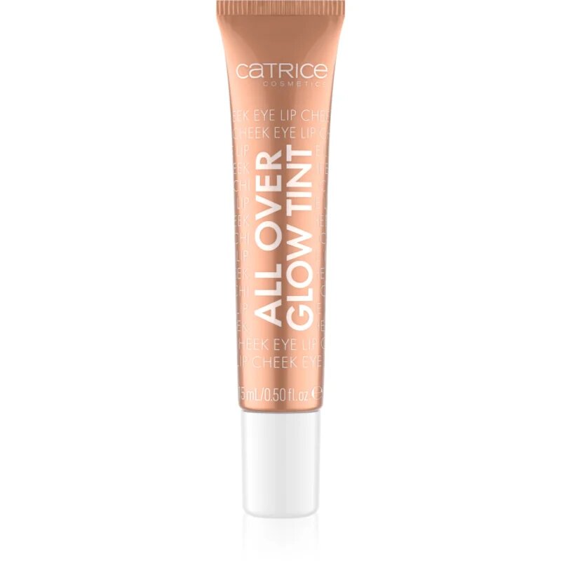 Catrice All Over Glow Tint мултифункционален грим за очи устни и лице цвят 040 Bronze It 15 мл.