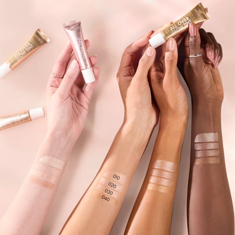 Catrice All Over Glow Tint мултифункционален грим за очи устни и лице цвят 040 Bronze It 15 мл.