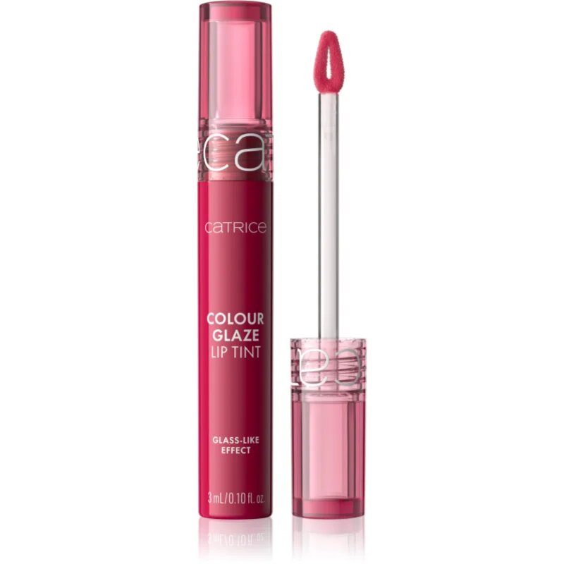 Catrice Colour Glaze Lip Tint силно пигментиран блясък за устни цвят 040 Tint Me Red 3 мл.